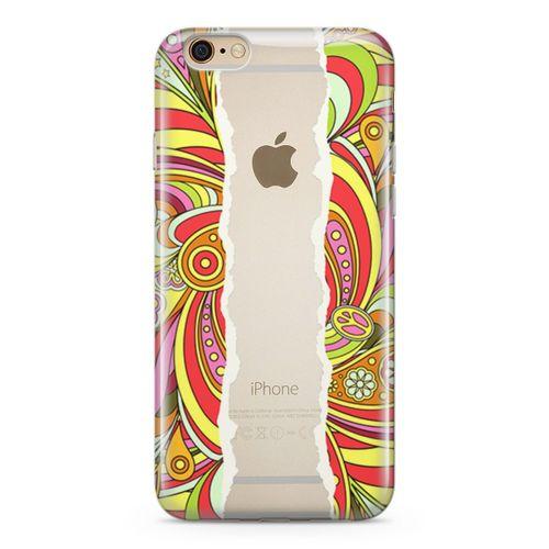 Apple iPhone 6 6s Kılıf Şal Fular Arka Kapak Koruma Desenli Full Koruyucu
