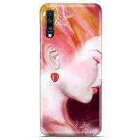 General Mobile GM 20 Uyumlu Kılıf Pembe Delisi (26) Tpu Silikon Kılıf Kiraz