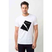 Anime Note Book Baskılı Beyaz Erkek Tshirt