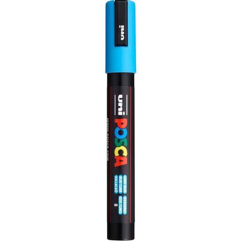 UNİBALL POSCA (1.8-2.5) SU BAZLI BOYAMA MARKÖRÜ GÖKMAVİ  ( N ) (UNİ-PC-5M)