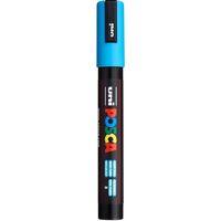 UNİBALL POSCA (1.8-2.5) SU BAZLI BOYAMA MARKÖRÜ GÖKMAVİ  ( N ) (UNİ-PC-5M)