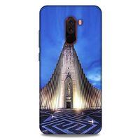 Xiaomi Pocophone F1 Kılıf Dünya Mimarisi (38) Neo Hybrid Kılıf Church of Hallgrimur
