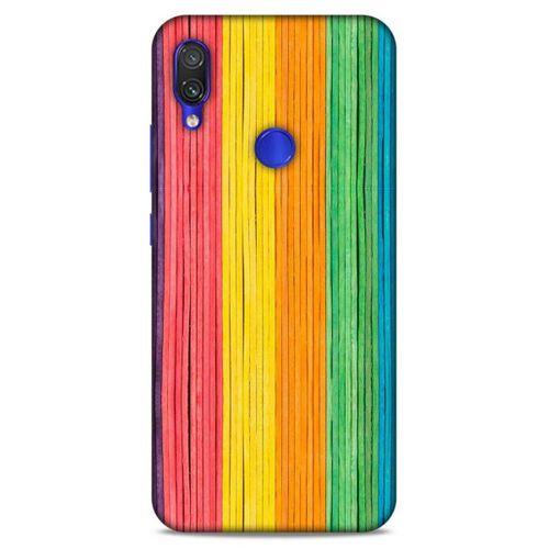 Lopard Xiaomi Redmi Note 7 Uyumlu Kılıf Wood'X (28) Arka Kapak Desenli