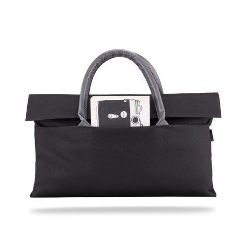 Classone BYN-EL000 WTXPro Su Geçirmez Kumaş 13-14 inch Bayan Laptop El Çantası- Tote Bag – Siyah