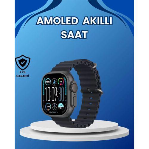 Amoled Ultra Akıllı Saat 15 Gün Batarya Güçlü Ekran