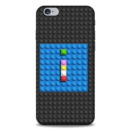 Lopard Apple Iphone 6S Plus Uyumlu Kılıf BloX (20) Koruyucu Kılıf İ Harfi