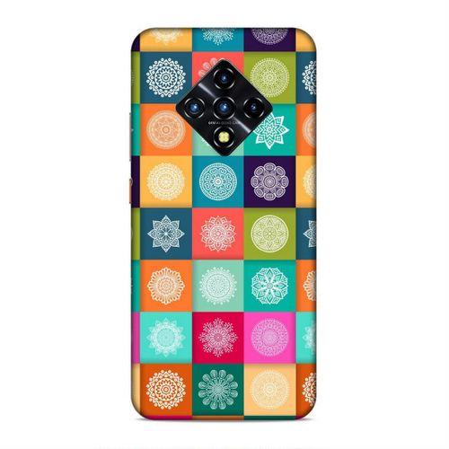 Lopard İnfinix Zero 8 Uyumlu Kılıf Ethnic Culture (58) Baskılı Kılıf