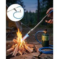 Gazlı Pürmüz Alev Tabancası Hortumlu Profesyonel Lpg Yakıcı Mangal Kamp Ve Atölye Kullanımı