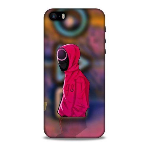Apple iPhone SE Uyumlu Kılıf Squid Game (24) Darbe Emici Kılıf Un-hyea