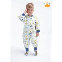 Mavi Dinozor Desenli Çocuk Uyku Tulumu