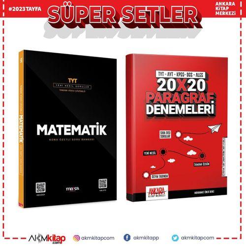 Marka TYT Matematik ve AKM Paragraf Deneme Seti 2 Kitap