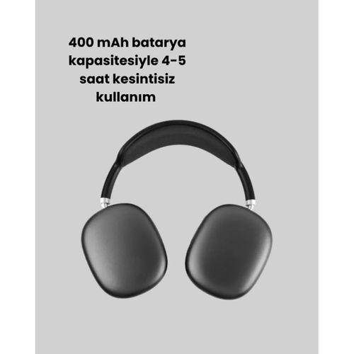 Bluetooth V5.0 Kablosuz Kulak Üstü Kulaklık | Katlanabilir, Mikro Usb Girişli