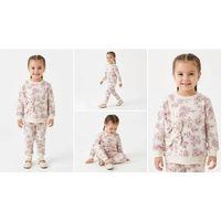 2-3-4-5 Yaş Çift Fiyonklu Penye Çocuk Takımı