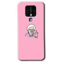 Tecno Camon 16 Kılıf HD Desen Baskılı Arka Kapak - Bad Grandmother + Kırılmaz Cam