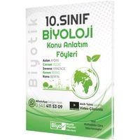 10. Sınıf Biyoloji Konu Anlatım Föyleri Biyotik Yayınları