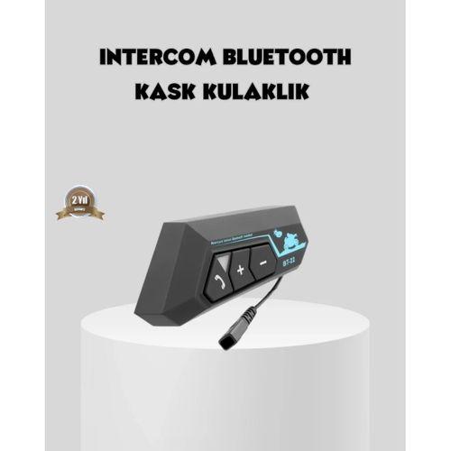 Bt22 Kask İçi Bluetooth Kulaklık Hızlı Eşleşme Ve Gürültü Önleyici Mikrofon