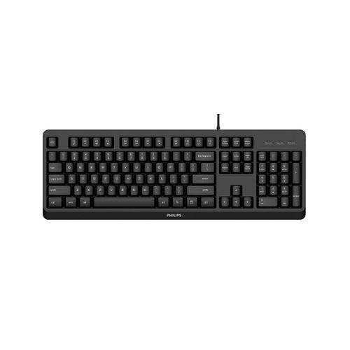 PHILIPS KABLOLU  KLAVYE SPK6207BLB SİYAH
