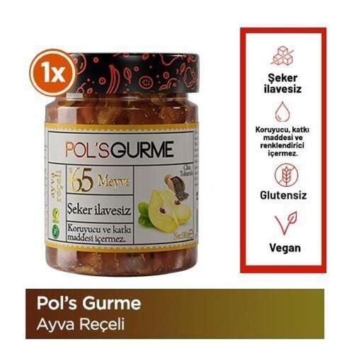 Pol's Pol’s Gurme Chia Tohumlu Şekersiz Ayva Reçeli 380 Gr