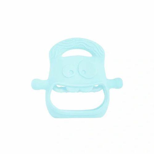 Mavi Bebek Silikon Diş Kaşıyıcı