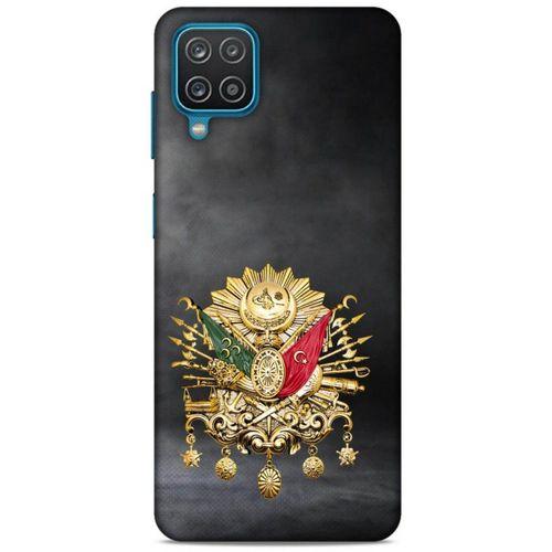 Samsung Galaxy A12 Uyumlu Kılıf Ottoman (6) Silikon Kılıf Tuğra