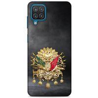 Samsung Galaxy A12 Uyumlu Kılıf Ottoman (6) Silikon Kılıf Tuğra