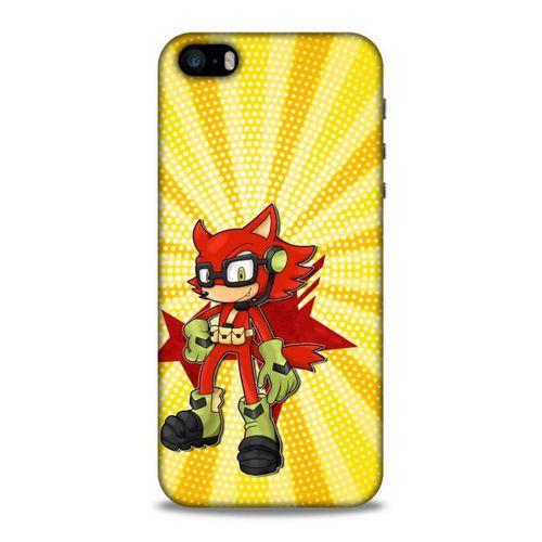 Lopard Apple Iphone 5 Uyumlu Kılıf GameX (17) Tasarım Kılıf Kırmızı