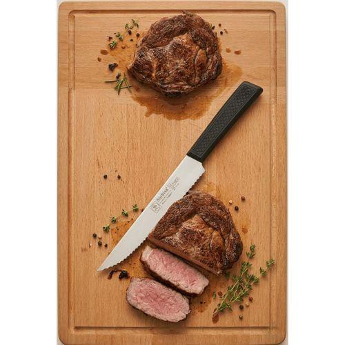 Biftek Et Steak Bıçağı Lazerli Tırtıklı Bıçak Nusret'in Et Kesme Bıçağı Sürmene Sürbisa 61107
