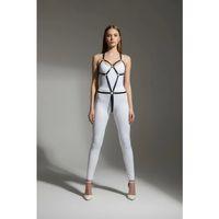 Siyah Body Harness Suni Deri Metal Halka Detaylı - Brf240