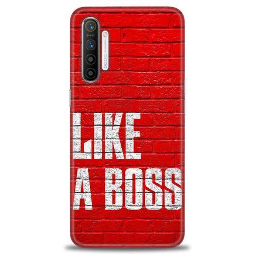 Realme XT Kılıf HD Baskılı Kılıf - Like a Boss + Tam Ekran Koruyucu