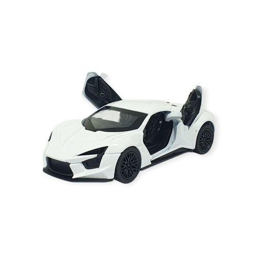 Çek Bırak Metal Arabalar 13 cm - SR2210- Beyaz