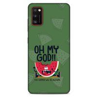 Frutix Karpuz 02 Samsung Galaxy A41 Kılıf Desenli Silikon