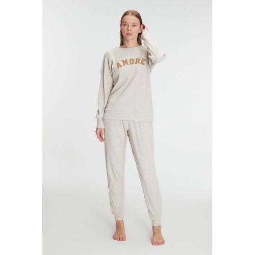 Yeni Sezon Kışlık Pamuklu Uzun Kol Pijama Takımı