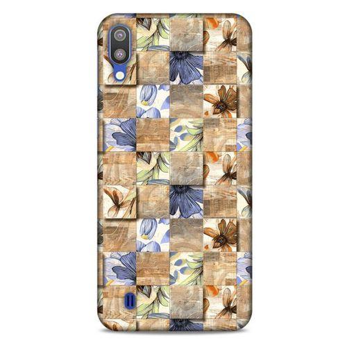 Samsung Galaxy M10 Kılıf Baskılı Özel Seri Taşlı (47) Crystal Flex Kılıf