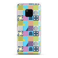 General Mobile GM 20 Pro Uyumlu Kılıf Insomnia (43) Thin Fit Kılıf Mavi Sarı