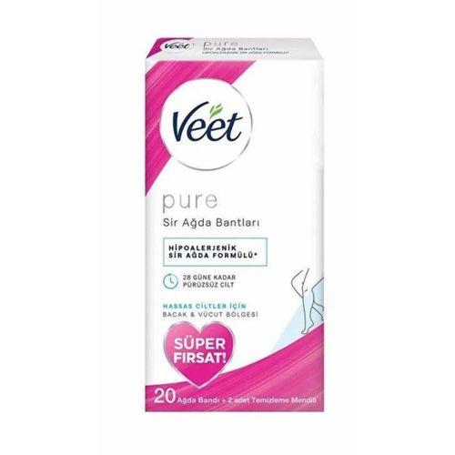 Veet Professional Ağda Bandı Hassas vücut 20'li