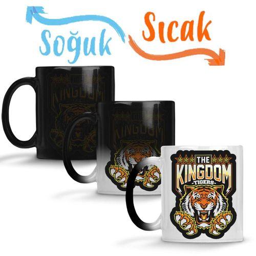 The Kindom Tigers Shiva Sihirli Kupa Bardak Porselen