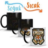 The Kindom Tigers Shiva Sihirli Kupa Bardak Porselen