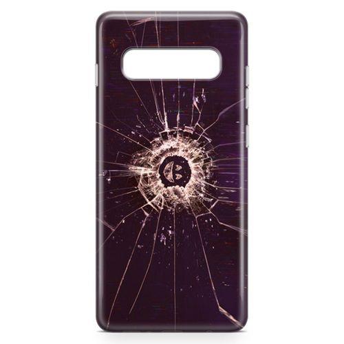 Samsung Galaxy S10 Kılıf Black Mirror Arka Kapak Koruma Desenli Full Koruyucu