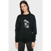 Leon The Professional 12 Baskılı Siyah Kadın Sweashirt