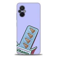 Xiaomi Poco M5 Kılıf HD Baskılı Kılıf - Vitamin + Tam Ekran Koruyucu