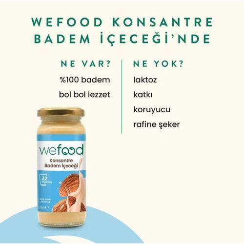 Wefood Organik Badem Sütü Konsantresi 240 Gr