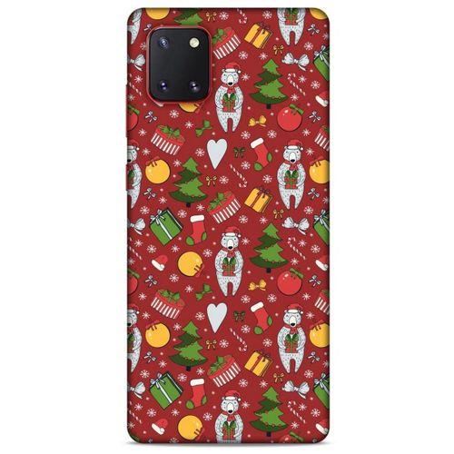 Yılbaşı Süsleri 45 Samsung Galaxy Note 10 Lite Kılıf Silikon Kapak