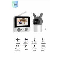 Bebek Kamerası Kumandalı Monitörlü Karşılıklı Konuşma Özellikli , Hatırlatıcılı Ip Bebek Kamerası