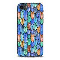 Apple Iphone 7 Kılıf Desenli Özel Seri Tüyler (37) Silicone Cover