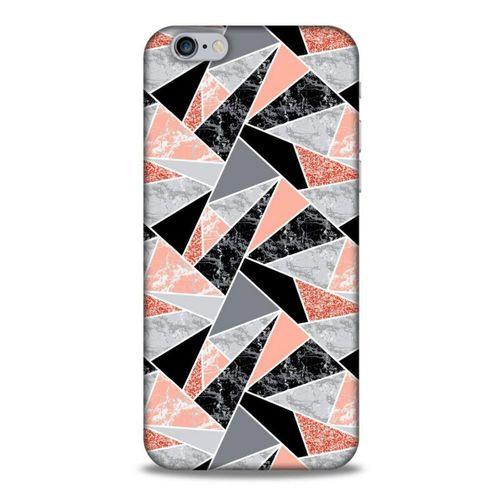 Mermer Desenli (32) Tema Soft Silikon Kılıf Bakır rengi Apple Iphone 6S Kılıf