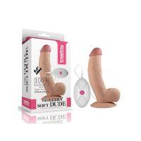 8.5 İnç The Ultra Soft Dude Vibrating Realistik Vibratör