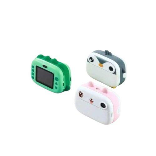 Çocuklara Özel Şirin Tasarımlı Mini Fotoğraf Yazıcısı 3 Adet Rulo Hediyeli