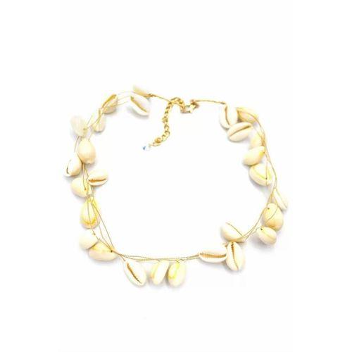 Deniz Kabuğu Kolye - Beyaz