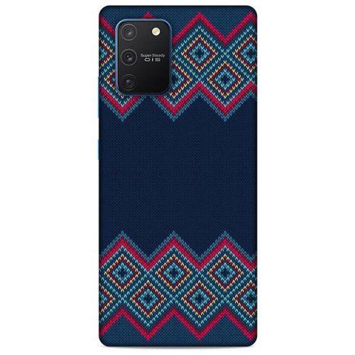 Kazak (37) Desenli Silikon Kapak Samsung Galaxy S10 Lite Kılıf