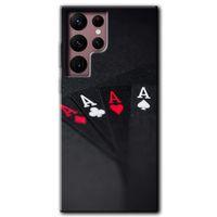 Galaxy S22 Ultra Kılıf HD Desen Baskılı Arka Kapak - Full As + Kırılmaz Cam